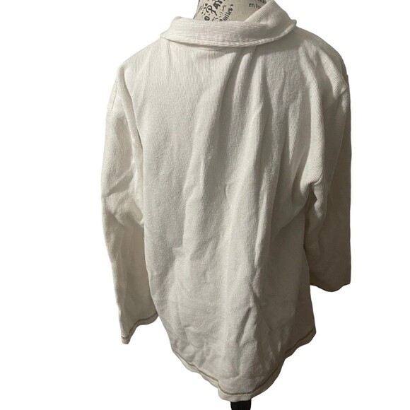 Walt Disney World Tour Vintage Cardigan Sweater L Mickey Mouse Beige RARE - Picture 16 of 16